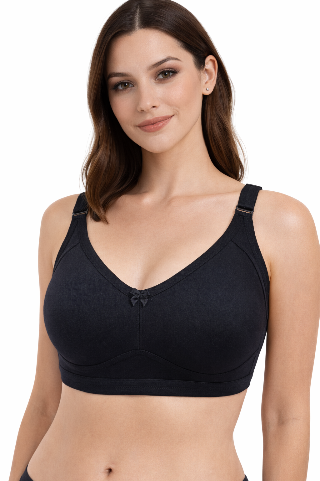 Cotton Full Coverage Bra for Women (C Cup) – 6 Pack | Breastie
