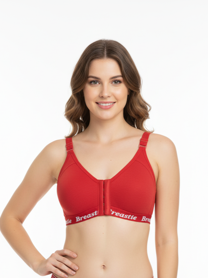 Front-Open Cotton Bra for Women (C Cup) – 6 Pack | Breastie