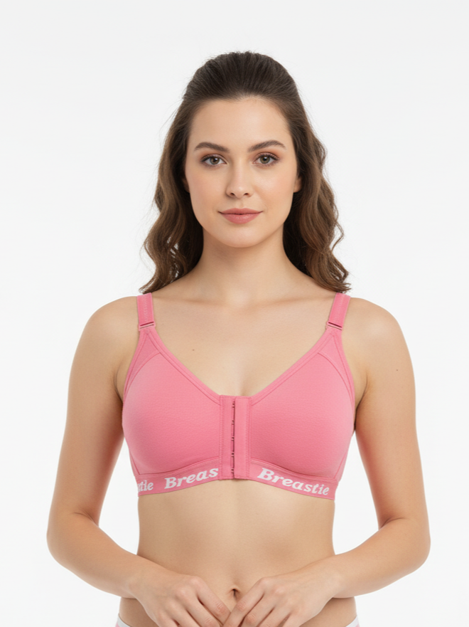 Front-Open Cotton Bra for Women (C Cup) – 6 Pack | Breastie