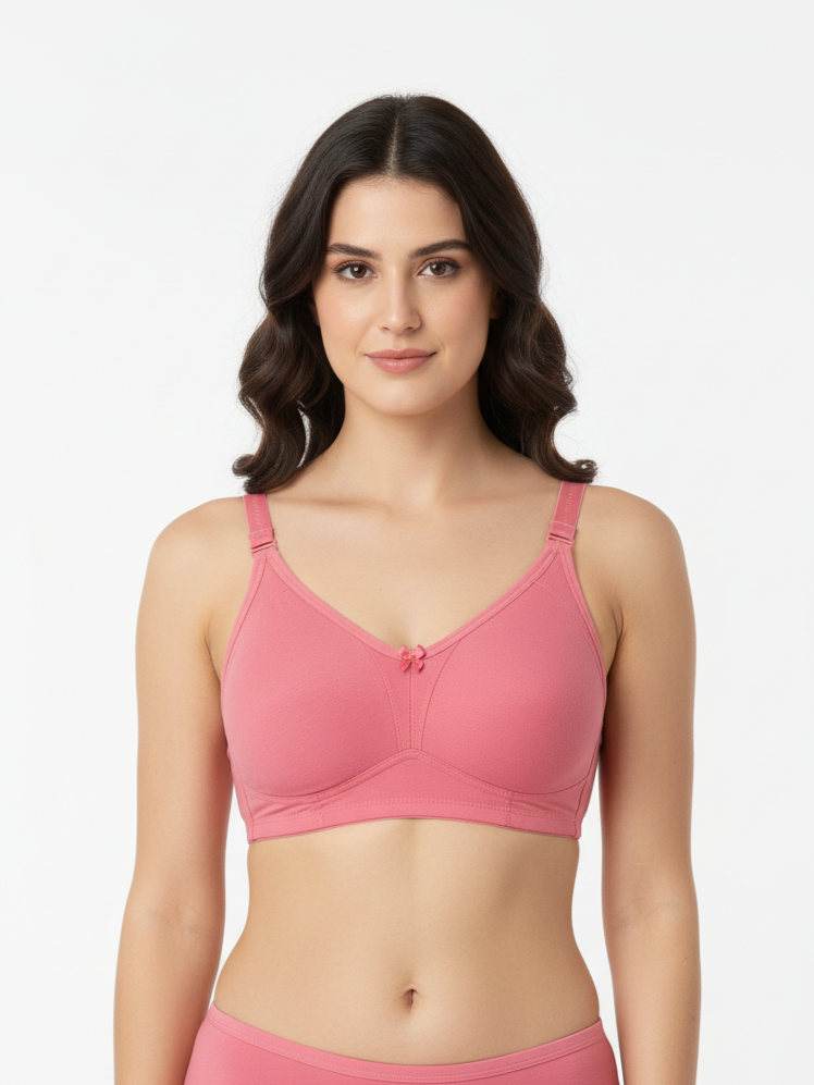 Cotton Full Coverage Bra for Women (C Cup) – 6 Pack | Breastie