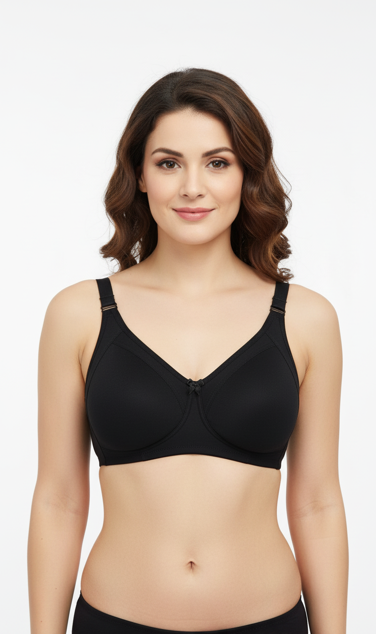 Lightly Padded T-Shirt Bra for Women (C & D Cup) – 6 Pack | Breastie