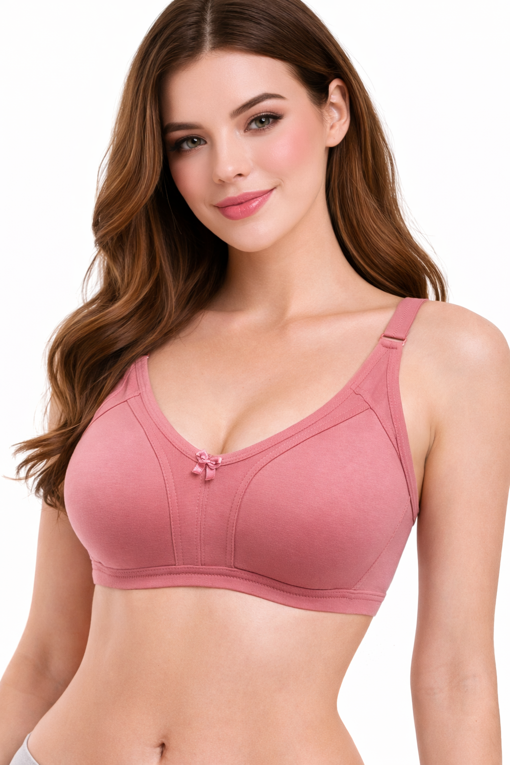 Lightly Padded T-Shirt Bra for Women (C & D Cup) – 6 Pack | Breastie
