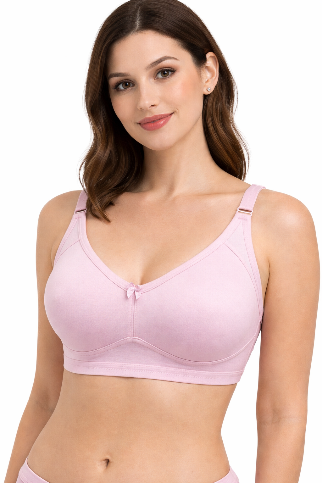 Cotton Full Coverage Bra for Women (C Cup) – 6 Pack | Breastie